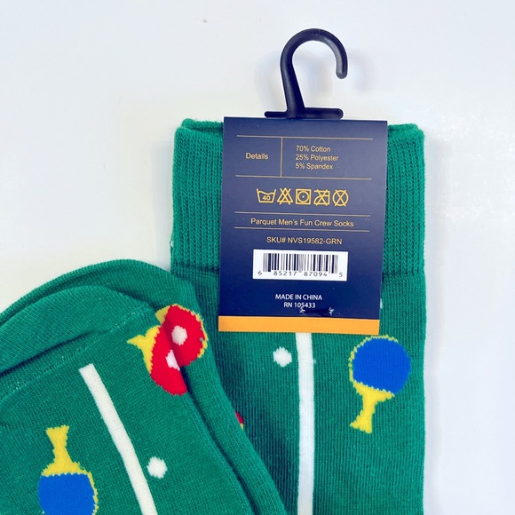 Crew Socks - Ping Pong - NWT - Picture 8 of 8
